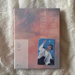 BTS Love Yourself Seoul Tour DVD Full Set With Jimin photocard and V Poster